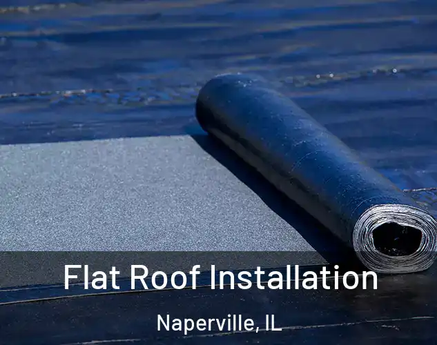  Flat Roof Installation Naperville, IL