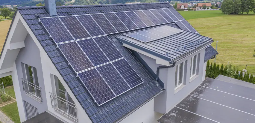 Residential Solar Roof Installation in Naperville